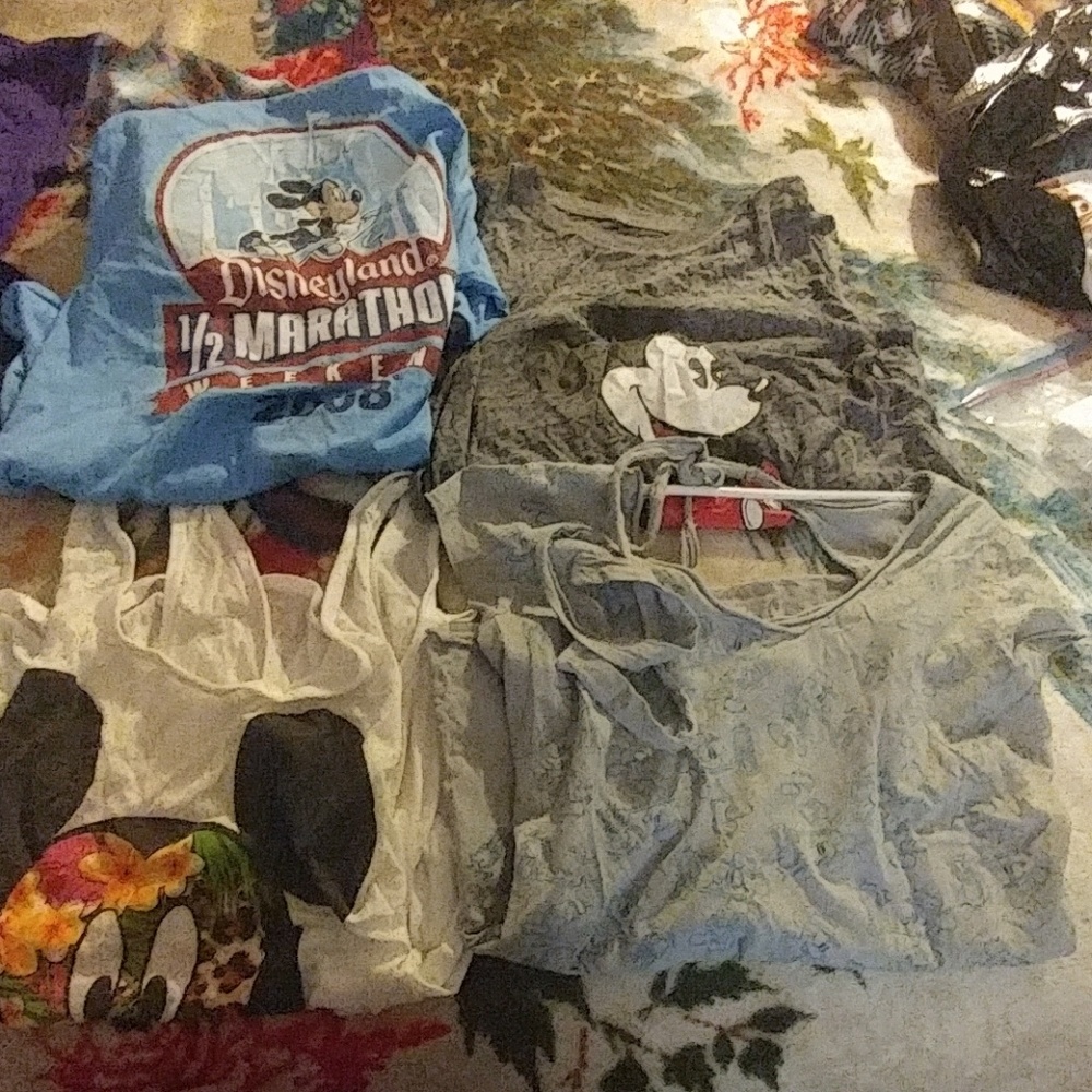 4 Disney Mickey Mouse Shirts Lot